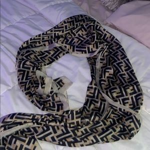 Fendi silk FF scarf